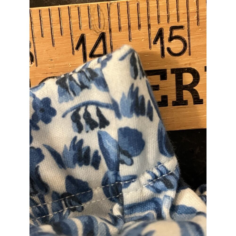 Hill House Pajamas Sleep Set •Women S•Ducks Pants Top Blue White Pajama Cotton - Picture 6 of 10